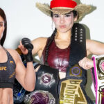 Alexa Grasso apoya a Alana Flores antes de su despedida en el ring