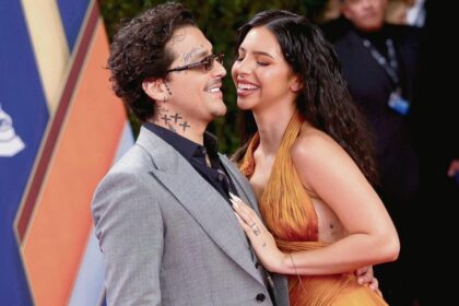 Ángela y Christian Nodal