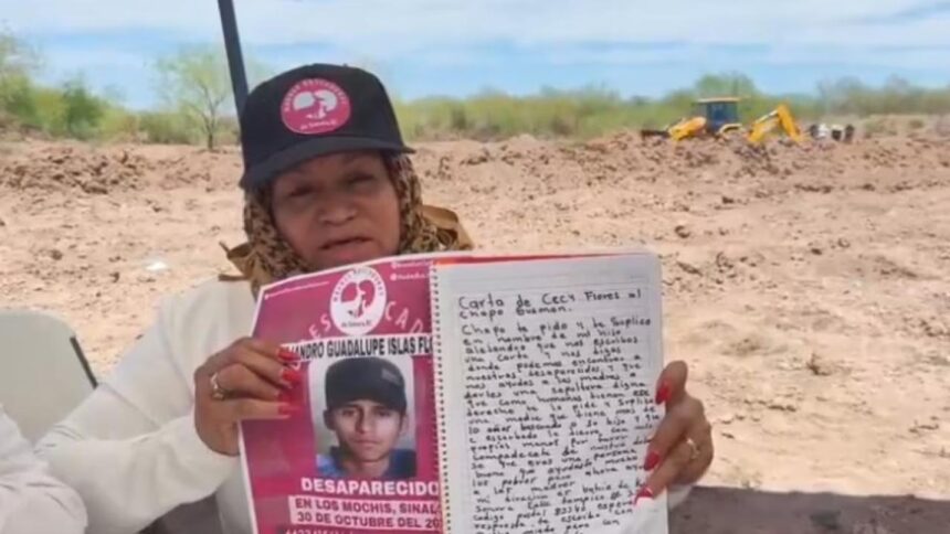 Ceci Flores envía carta a 'El Chapo'