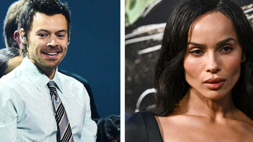 Harry Styles y Zoe Kravitz habrían formalizado su relación con un compromiso