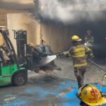 Incendio en Escobedo