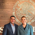 Maru Campos y García Harfuch