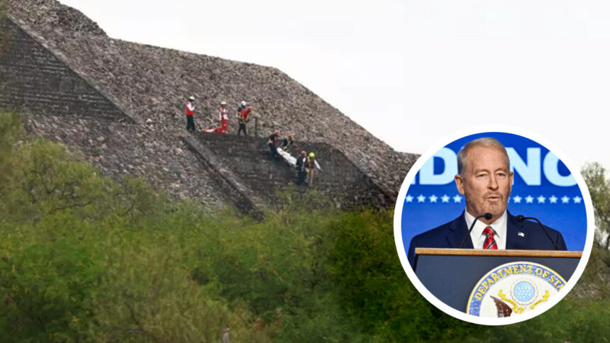 USA manifiesta apoyo a México tras ataque Teotihuacán