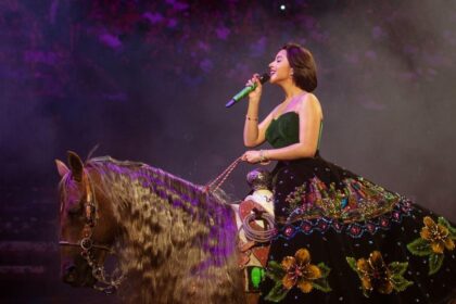 Ángela Aguilar y Vicente Fernández