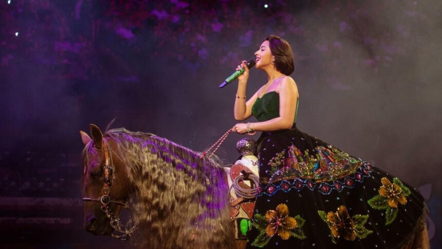 Ángela Aguilar y Vicente Fernández