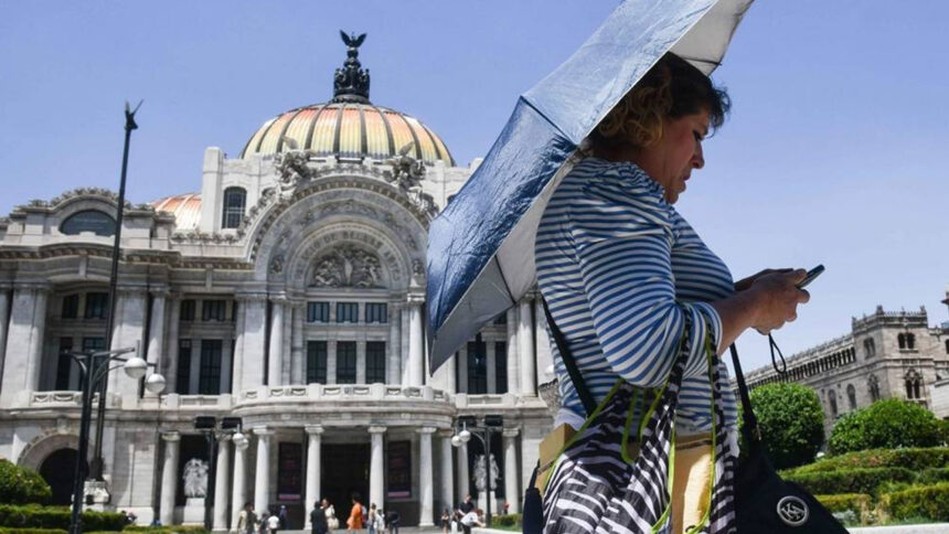 Anuncian periodo de altas temperaturas en CDMX y fechas previstas