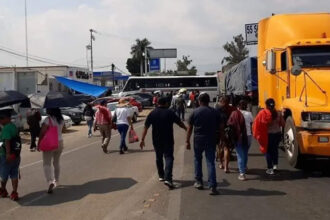 CNTE convierte el centro de Oaxaca en campamento magisterial por paro indefinido