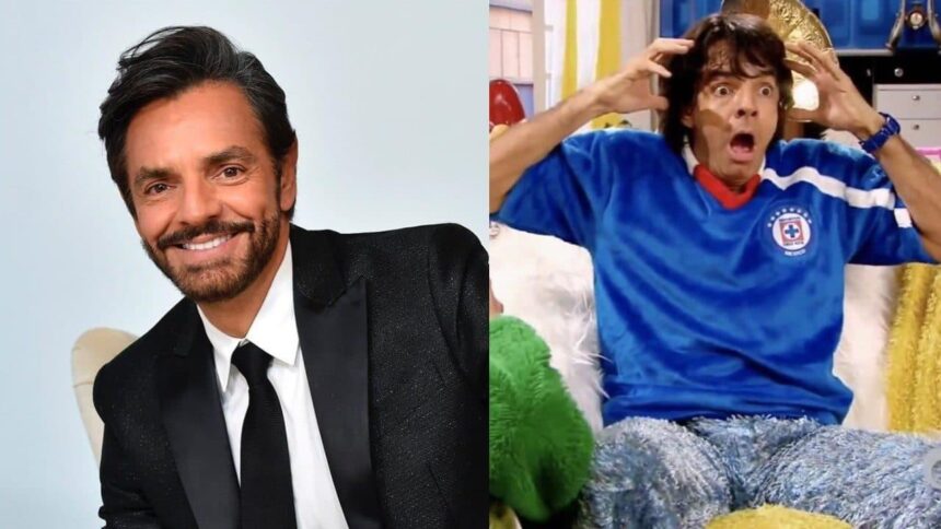 Eugenio Derbez festeja en redes