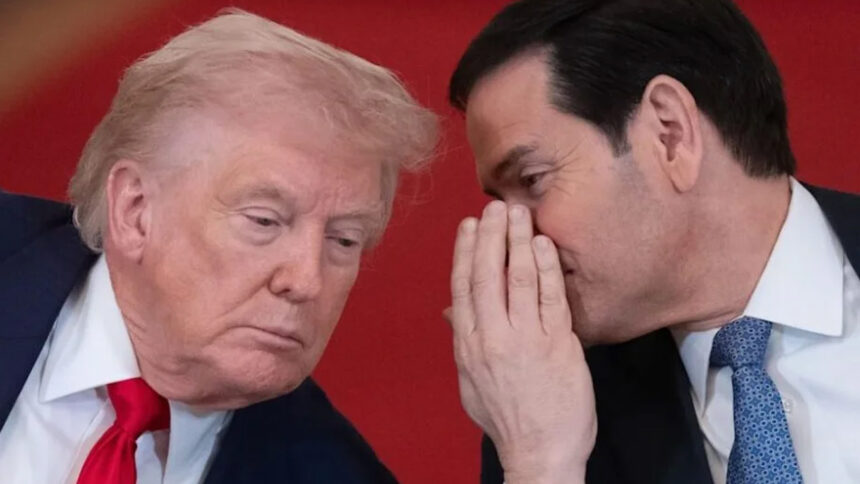 Marco Rubio acompaña a Trump en visita a China pese a sanciones impuestas por Pekín