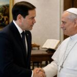 Marco Rubio y el papa León XIV sostienen reunión