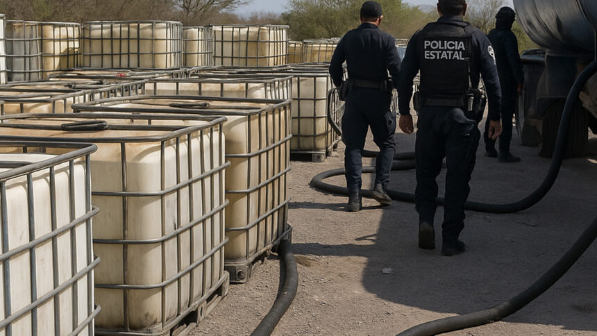 Mega operativo en Nuevo León deja histórico aseguramiento de combustible