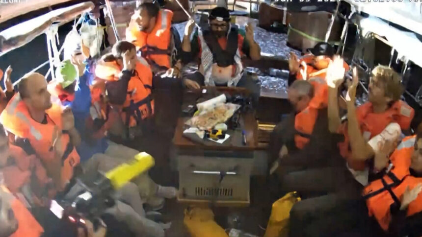 México exige apoyo y liberación de connacionales detenidos en flotilla hacia Gaza