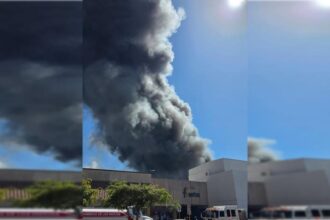 Mochis, incendio
