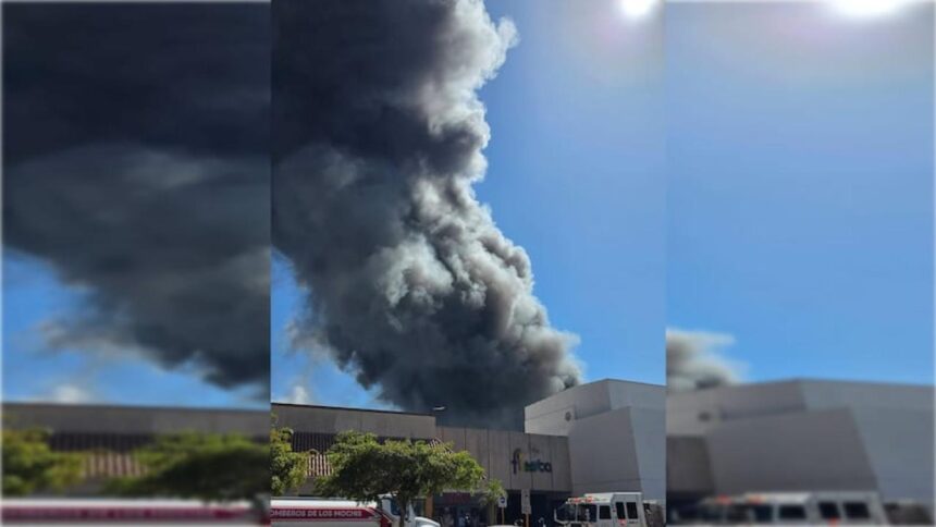Mochis, incendio
