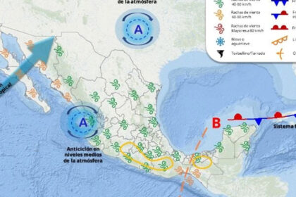 Nuevo frente frío traerá lluvias intensas y descenso de temperaturas en varios estados