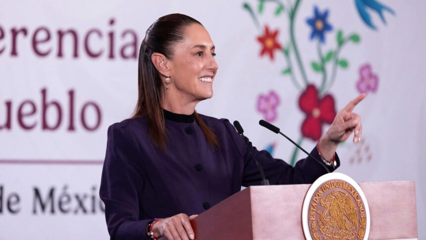Sheinbaum informa sobre bloqueo