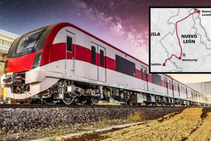 Tren Saltillo-Nuevo Laredo avanza con llegada de rieles y arranque de fabricación en 2026