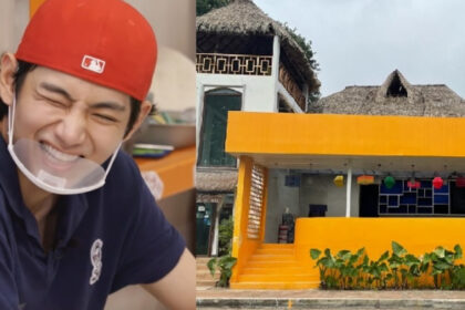 V de BTS sorprendió al trabajar en restaurante de Bacalar durante reality show