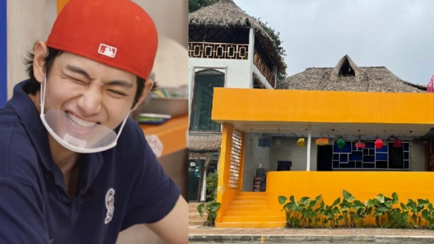 V de BTS sorprendió al trabajar en restaurante de Bacalar durante reality show