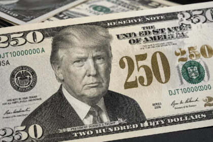 billete de 250 dólares