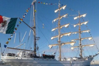 Buque Escuela Cuauhtémoc se prepara para volver al mar tras el accidente ocurrido en el puente de Brooklyn