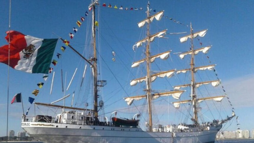 Buque Escuela Cuauhtémoc se prepara para volver al mar tras el accidente ocurrido en el puente de Brooklyn