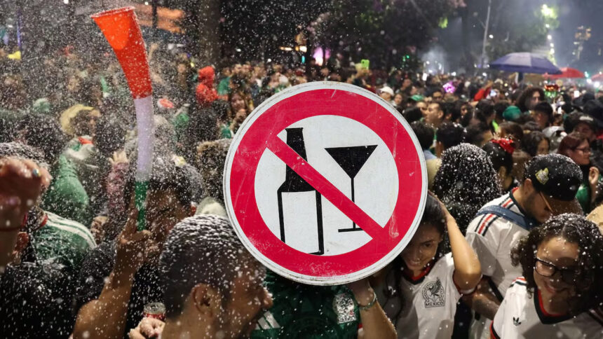 CDMX aplicará Ley Seca por el partido México vs. Chequia: estas son las zonas donde no habrá venta de alcohol