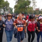 CNTE realiza movilizaciones en la capital mientras autoridades refuerzan medidas en el aeropuerto