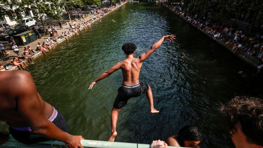 Francia registra 40 muertes por ahogamiento durante intensa ola de calor; autoridades elevan alertas
