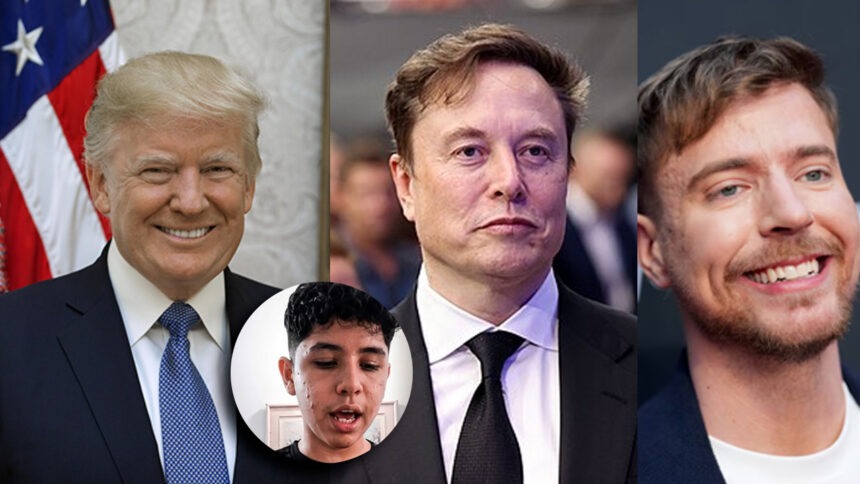 Niño que aseguró prever los terremotos en Venezuela lanza advertencia sobre Musk, la familia Trump y MrBeast