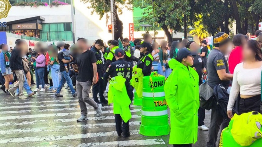 Operativo del Mundial 2026 deja 19 detenidos y amplia movilización policial en CDMX