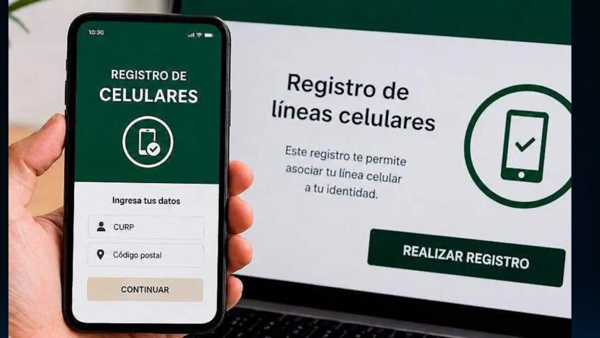 Registro de celulares con CURP