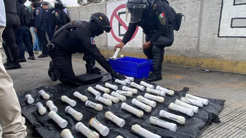 Revisión preventiva en accesos a CDMX deriva en aseguramiento de objetos de riesgo