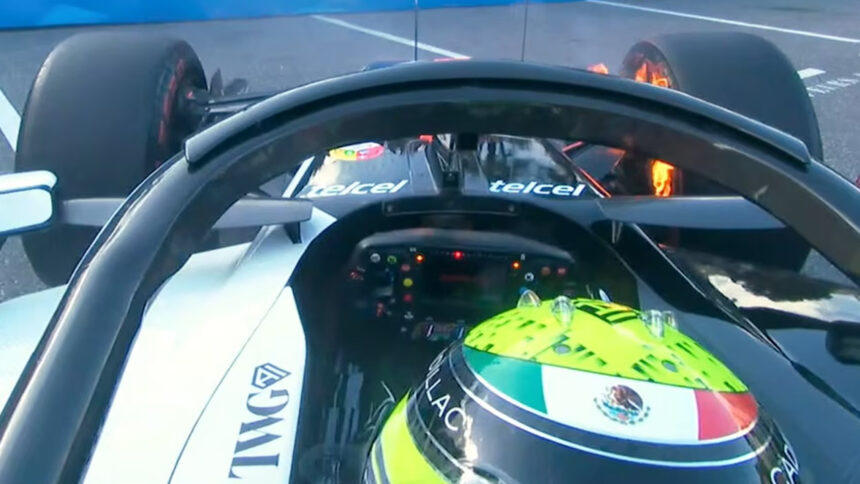 Sergio Pérez enfrenta un contratiempo técnico durante las prácticas del Gran Premio de Mónaco