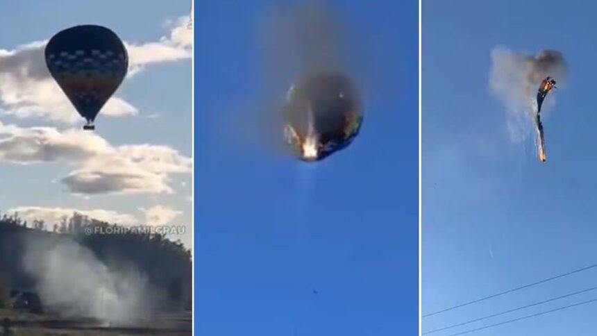 Tragedia en Brasil: incendio de globo aerostático deja 8 muertos y 13 sobrevivientes