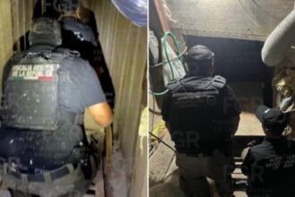 túnel clandestino entre Tijuana y California