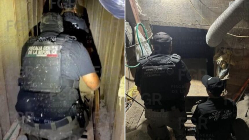 túnel clandestino entre Tijuana y California