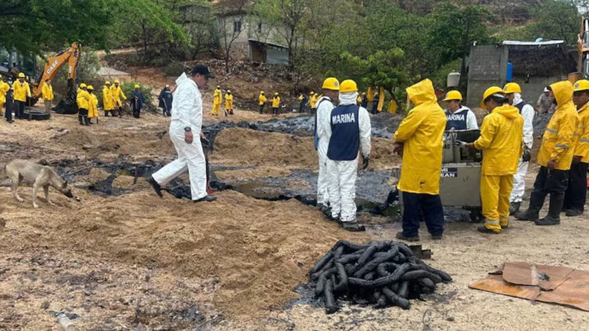 Confirman nuevo derrame en Salina Cruz; es el séptimo incidente en un mes