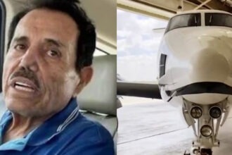 FBI exhibe el avión de El Mayo Zambada en Texas; México exige explicaciones