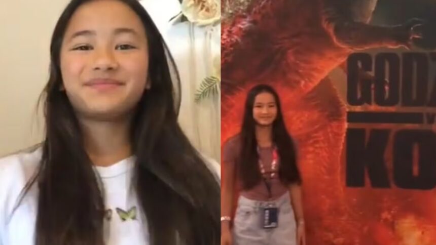 Luto en Hollywood por la muerte de Kaylee Hottle, actriz de 'Godzilla vs. Kong'