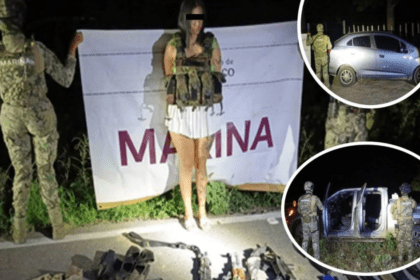 Marina detiene a mujer