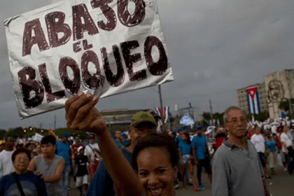 bloqueo a Cuba