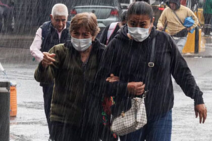 Activan Alerta Amarilla por lluvias fuertes y granizo en 11 alcaldías de la CDMX