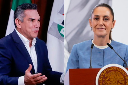 Alejandro Moreno y Sheinbaum