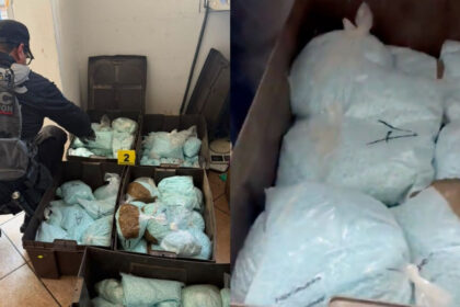 Aseguran 120 kilos de fentanilo en Mexicali tras operativo contra 'Los Rusos'