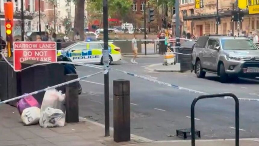 Ataque en Covent Garden: Mujer hiere a cuatro hombres