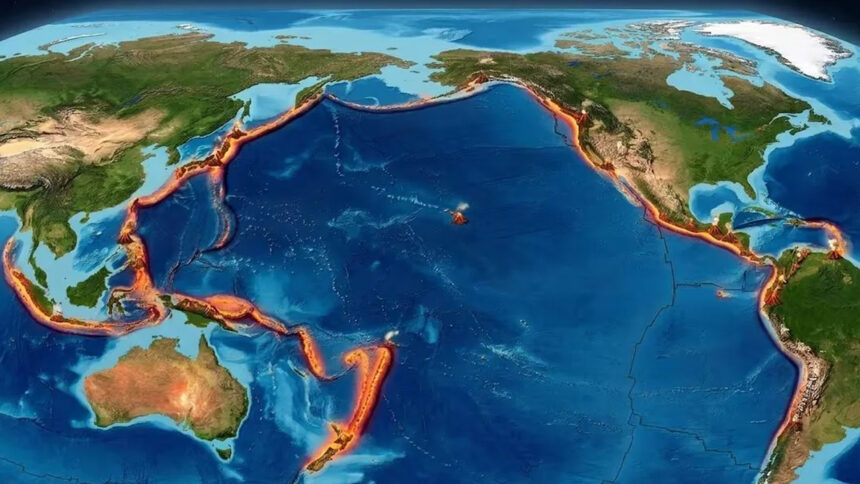 Cinturón de Fuego del Pacífico registra 187 sismos fuertes en una semana