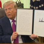 Donald Trump oficializa cambio de nombre del lago Ontario a 'Lago de América'