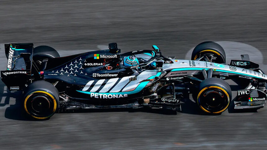 F1: George Russell consigue la pole para la Sprint en Países Bajos; ‘Checo’ Pérez saldrá penúltimo