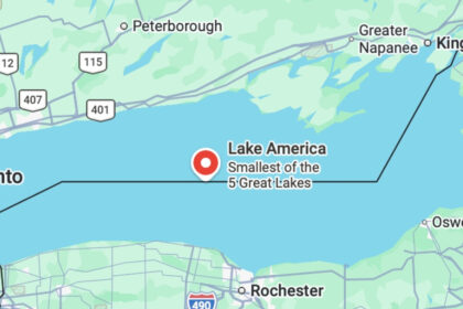 Google Maps renombra el Lago Ontario como 'Lago América' tras orden de Trump